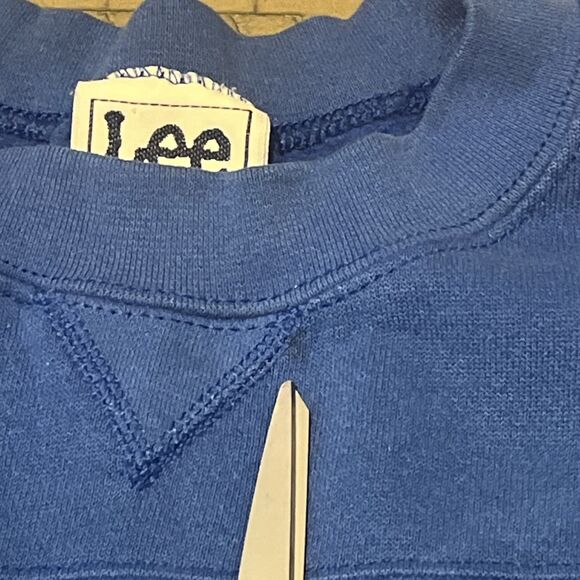 Vintage NFL Seattle Seahawks Sweatshirt blue embroidered Lee - Picture 7 of 9